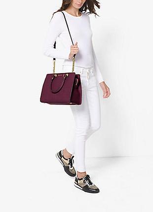 Сумка michael kors зі шкіри саф'яно