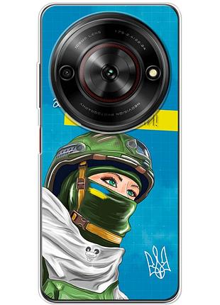 Чохол силіконовий з картинкою на zte nubia focus 5g (патріотичний)