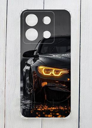 Чохол з потовщеними кутами на xiaomi redmi note 13 pro 5g авто (принт 400)