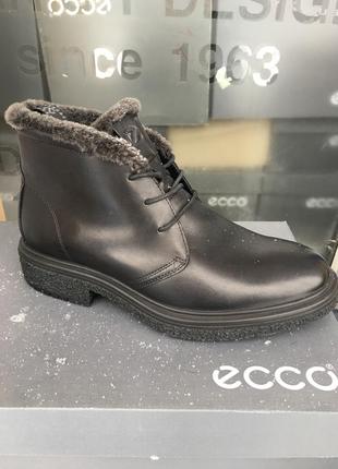 Ботинки мужские зимние ecco crepetray hybrid m  200964 010012 фото