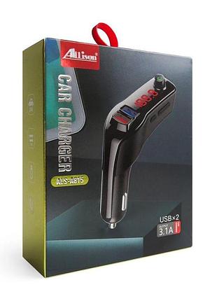 Fm модулятор bluetooth als-a815 3
