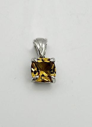 Кулон серебряный с султанитом 1,6 г