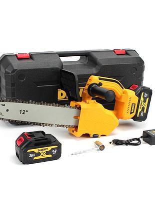 Гілкоріз акумуляторний dewalt dcm122n 36v 6ah (12" 23(46)рicco)