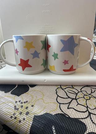 Колекційна порцелянова кружка cath kidston stars stacking mug, вироблена компанією queens.