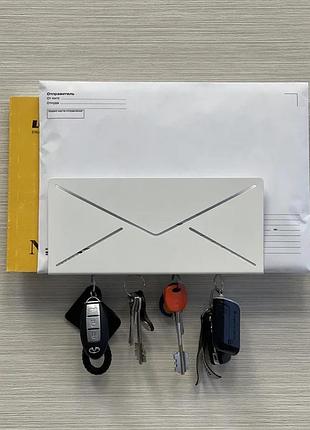 Ключница nc home letterbox белая 110291