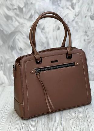 Сумка david jones 6111-3 пудра