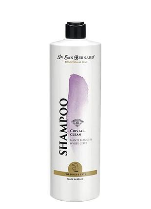 Шампунь для белой шерсти iv san bernard cristal clean