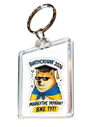 Брелок набор 5 штук выпускник 2026, выпускница 2026, подарок выпускнику, подарок одноклассникам