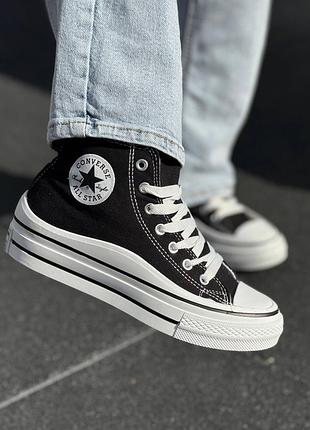 Кеди converse chuck taylor all star move black