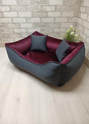 Лежанка "comfort" (лежак) для тварин кошек та собак 1300, 850