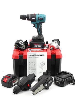 Набор 5в1 makita df482dwe (36v, 6ah) 8