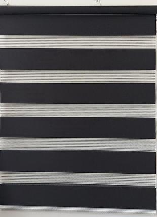 Рулонная штора вн dn-208 чёрный 1075*1800