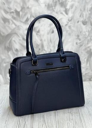Сумка david jones 6111-3 синій