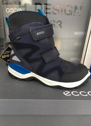 Детские зимние ботинки ecco snow mountain 710223 51237 — цена 2950 грн в  каталоге Сапоги и ботинки ✓ Купить товары для детей по доступной цене на  Шафе | Украина #53705567