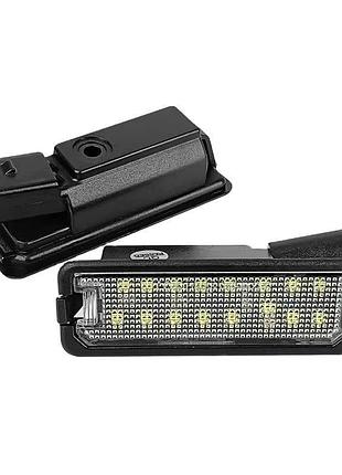 Led підсвітка номера volkswagen passat cc, golf 7, passat b7 b8, polo, amarok, scirocco, eos (комплект 2-шт)