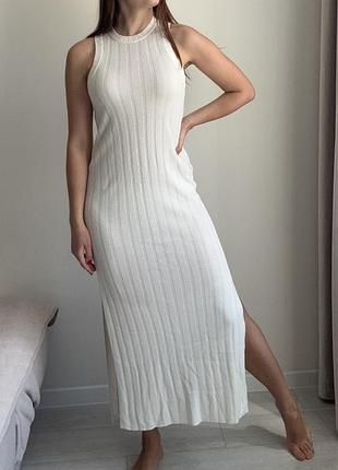 Платье миди h&m (s-m 3
