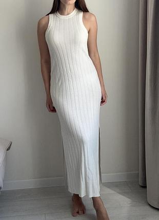 Платье миди h&m (s-m 7