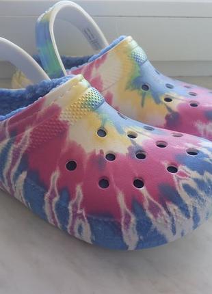 Утепленные кроксы crocs 36-37р.23 см