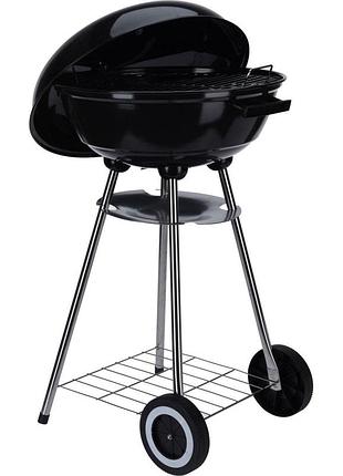 Садовый гриль-барбекю bbq line сталь 46см черный (551861)
