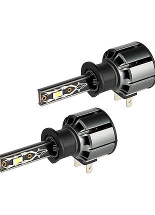 Комплект led ламп t5 h1 12v 60w/set 6000k 12v