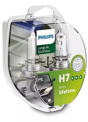 Автолампа philips 12972ecos2 h7 55w 12v px26d ecovision