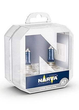 Автолампи narva 48607 twin set h7 12v 55w range power white