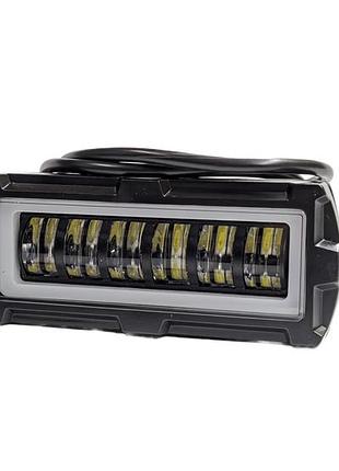 Світлодіодна фара starlight hp-gzd-306-01 ближнє світло + drl 12/24v
