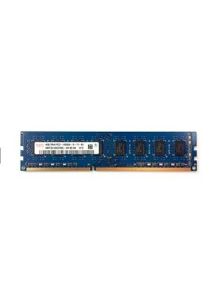 Оперативна пам'ять hynix ddr3 1333mhz 4gb 2rx8 pc3-10600u-9-11-b1 (hmt351u6cfr8c-h9) бв