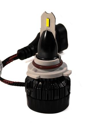 Комплект led ламп headlight mi7 h11 (pgj19-2) 55w 12v 4000lm з активним охолодженням
