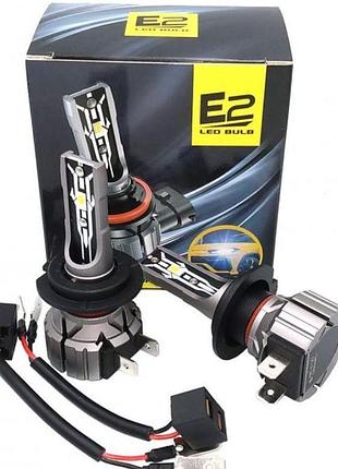 Комплект світлодіодних ламп starlight e2 h7 9-18v 36w px26d chip 3570 6500k