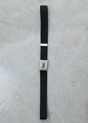 Базовий текстильний ремінь staff gray metal