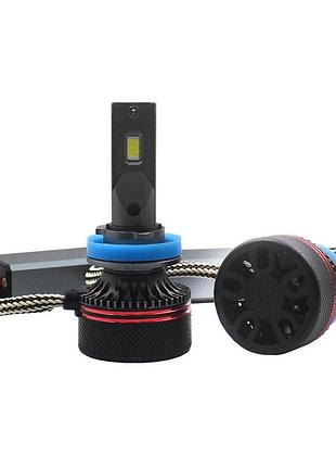 Led лампа sigma x4 60w h11 canbus (2шт)