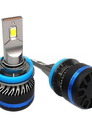 Комплект світлодіодних ламп headlight rt19 h11(h8/h9/h16) (pgj19-2) 55w 9-32v 6000k 8000lm csp 12/24v