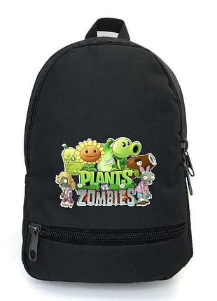 Рюкзак детский растения против зомби cappuccino toys (plants vs zombies 001-black) черный, размер 35 х 28 х 13 см