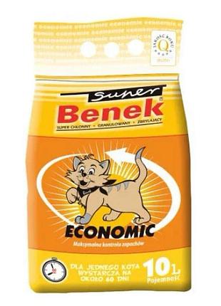 Super benek economic - наповнювач бентонітовий супер бенек економний без аромату 5 л