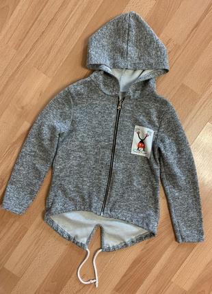 Пайта, капюшонка, кофта с микки маусом с огоньками