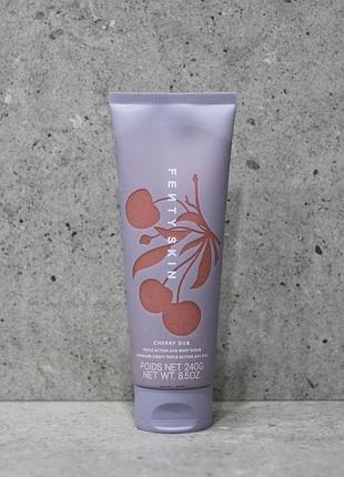Скраб для тіла fenty beauty cherry dub triple action aha body scrub 240 мл