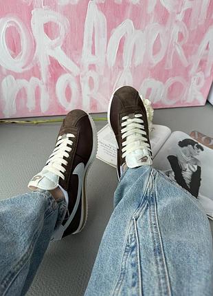 Кроссовки nike cortez «baroque brown» 2