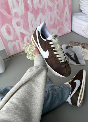 Кроссовки nike cortez «baroque brown» 8