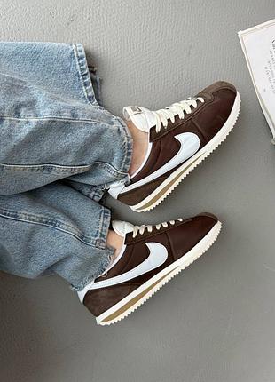 Кроссовки nike cortez «baroque brown» 4