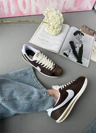 Кроссовки nike cortez «baroque brown» 6