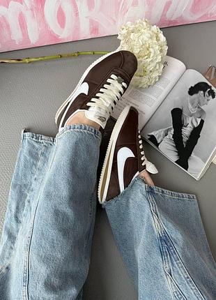 Кроссовки nike cortez «baroque brown» 5