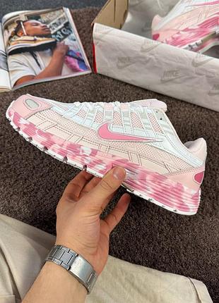 Кроссовки nike p-6000 white&amp;pink