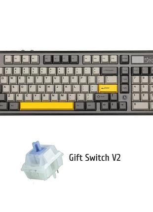 Клавиатура ajazz ak980 игровая механическая с gift switch v2, eng раскладка