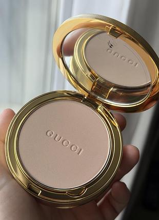 Пудра gucci matte beauty powder 02 + пакетик gucci