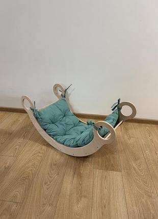 Матрасик к качели mini (свежий эвкалипт)