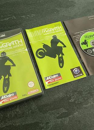 Диск jeremy mcgrath supercross world (nintendo gamecube)