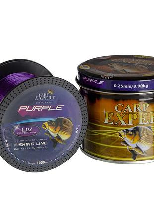 Жилка carp expert uv protect purple 0.25мм 8.9кг 1000m
