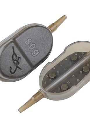 Флэт-кормушка 80 гр flat-pellet