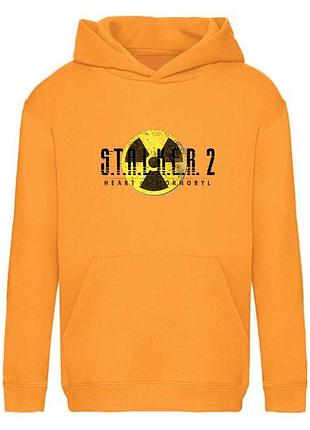 Худі дитяче сталкер 2 (stalker 2 - 003) помаранчеве, 116-128-140-152-164 розмір